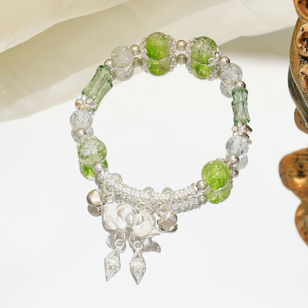 Original Design Dream Bell Bracelet Female Sweet Lotus Niche Versatile Premium Girlfriend Bracelet Direct Sales