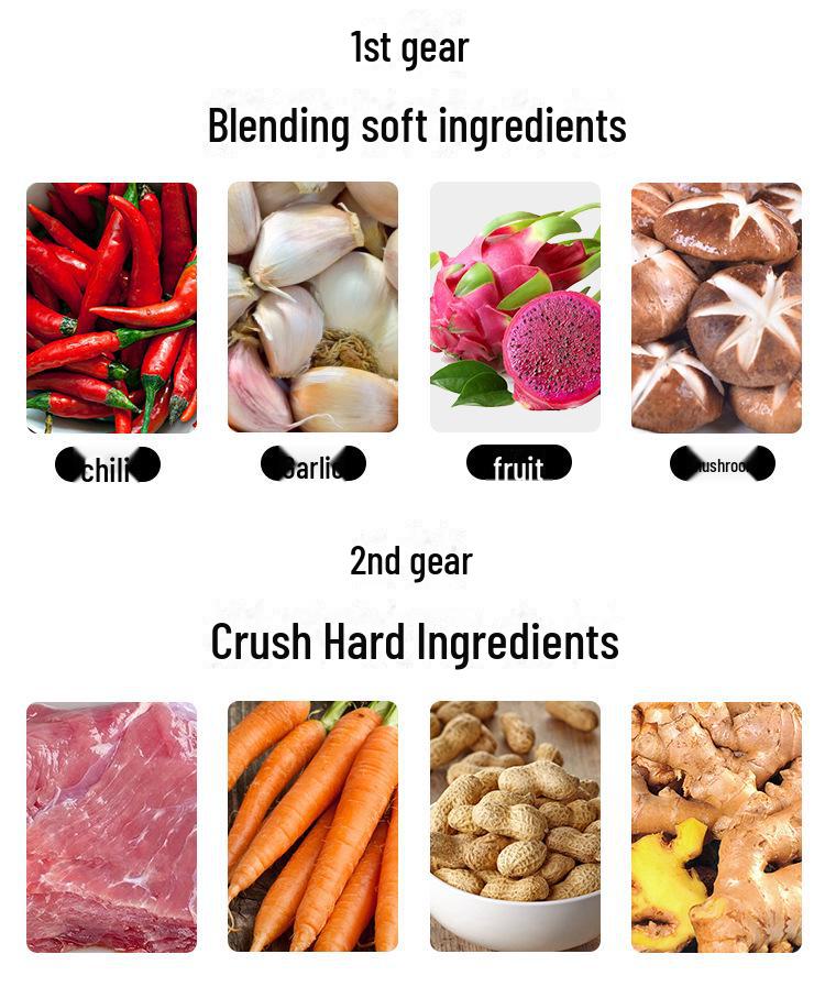 Multi-Function Electric Stainless Steel Meat Grinder and Food Processor for Home Use