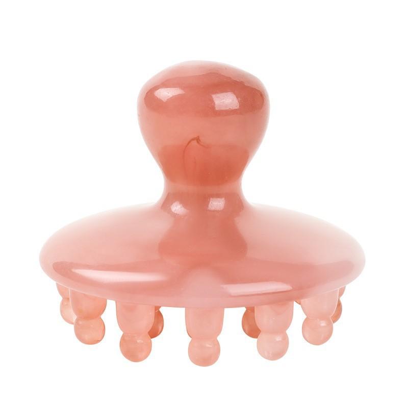 Pink Brown Massage Brushes For Body Meridian Home Beauty Salon