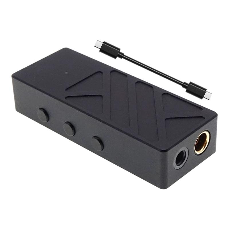 

Portable Auditory Decoders With PCM768kHz DSD256 Support And Aluminum Housing For Audiophiles чорний