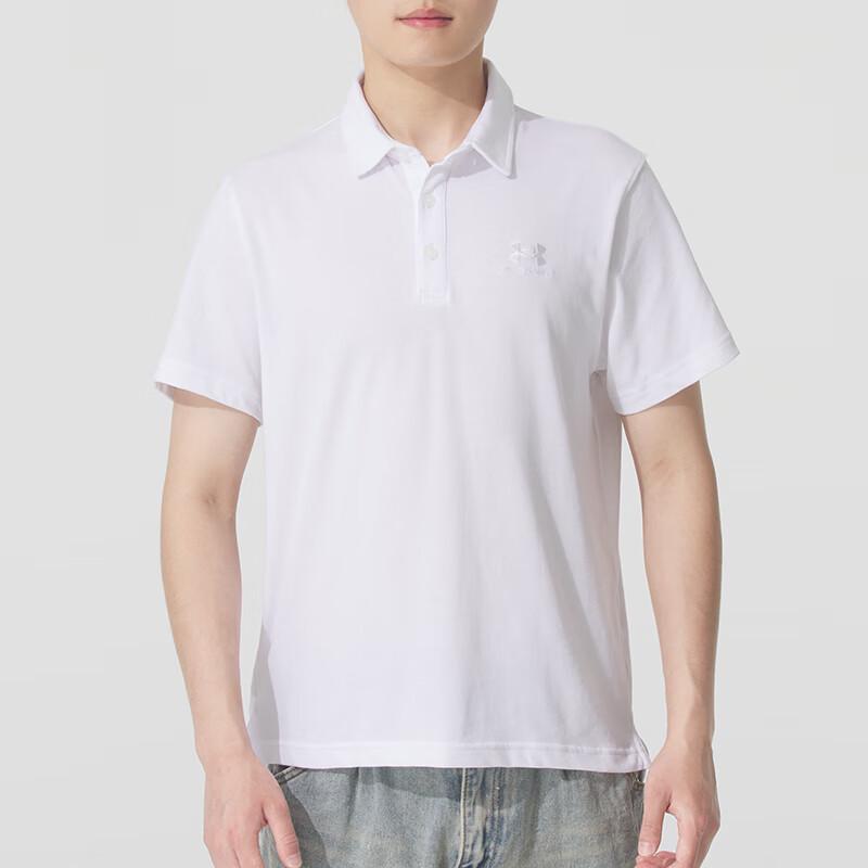 Under Armour Men s Summer Polo Shirt 1386608-100 L