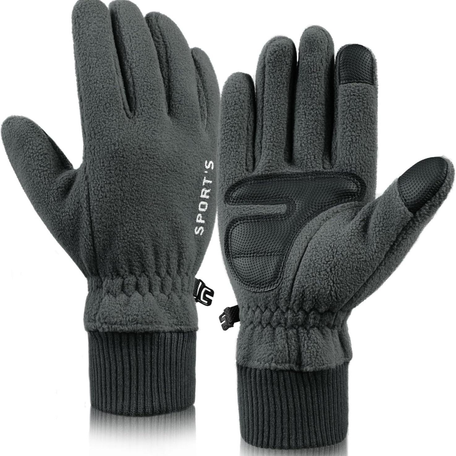 

Cross-border ski gloves for men and women in winter, outdoor waterproof ski gloves, cold-proof and warm touch-screen full-finger gloves Customized