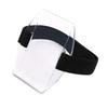 Adjustable Elastic Arm Band ID Badge Holder Reflective Plastic Wristband for Office Staff Exhibition Conference Events