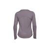 Under Armour Infused Meridian Crew Long Sleeve Solid Color Casual Sports Breathable Straight Fit Round Neck T-Shirt Women Tops 1360568-585