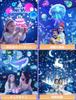 Popular planetarium for home perfect for kids and Features 8 projection unicorn and dolphin and can be used as a bedside lamp or nursing Features