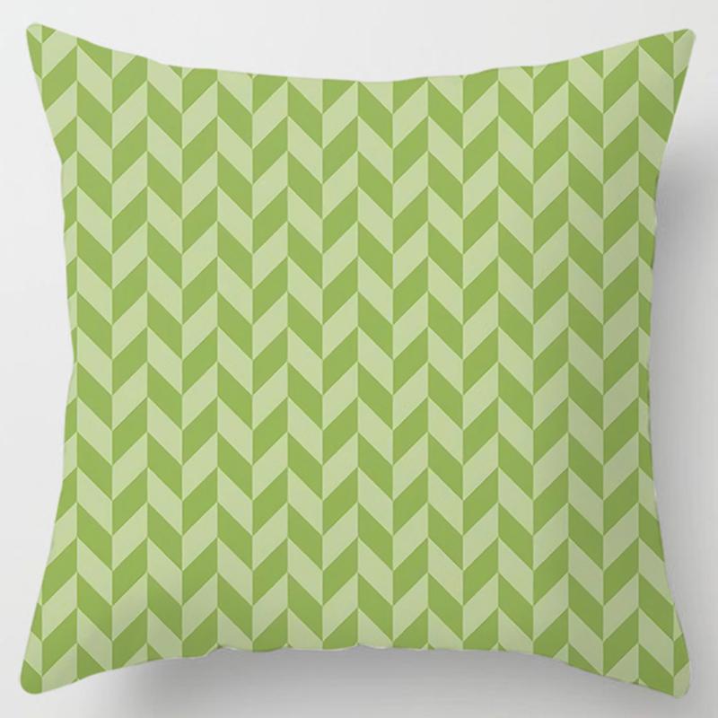 Square Pillow Geometric Print Pattern Cushion Cover Home Living Room Sofa Car Decoration Throw