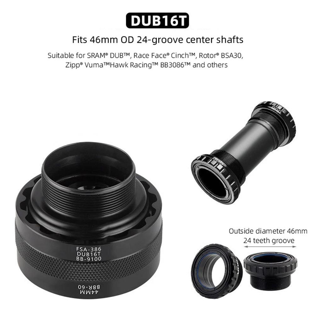 Bottom Bracket Removal Tool 5-in-1 Bike BB Tool Heavy Duty Aluminum Alloy