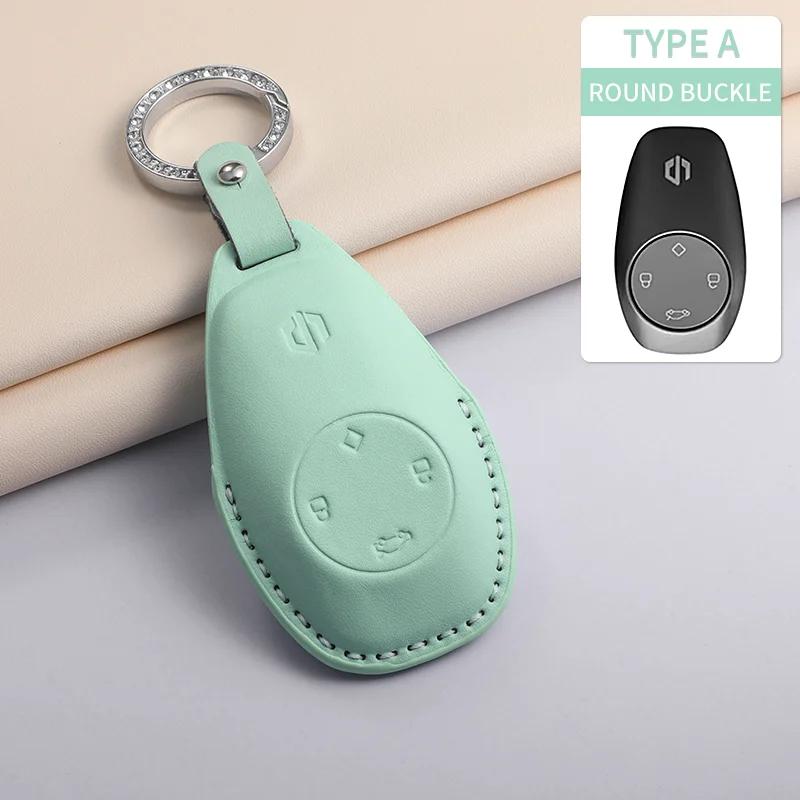 Car Key Case Cover For Leapmotor T03 S01 C11 For Leapmotor C01 T03 S01 C11 Pu Leather Car Keychain