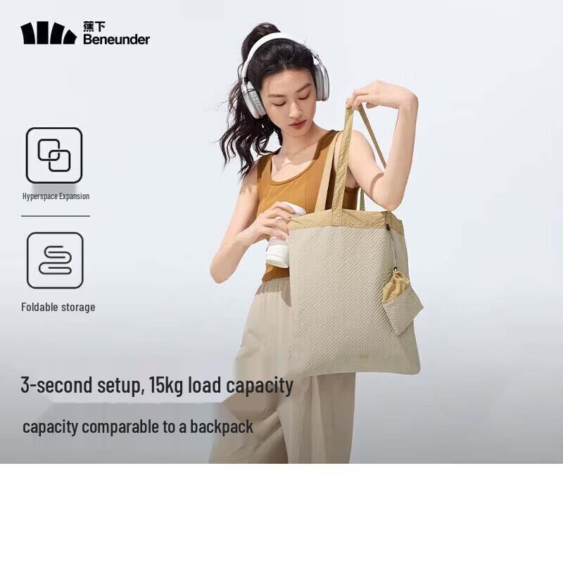 Beneunder Foldable Mini Travel Shoulder Bag