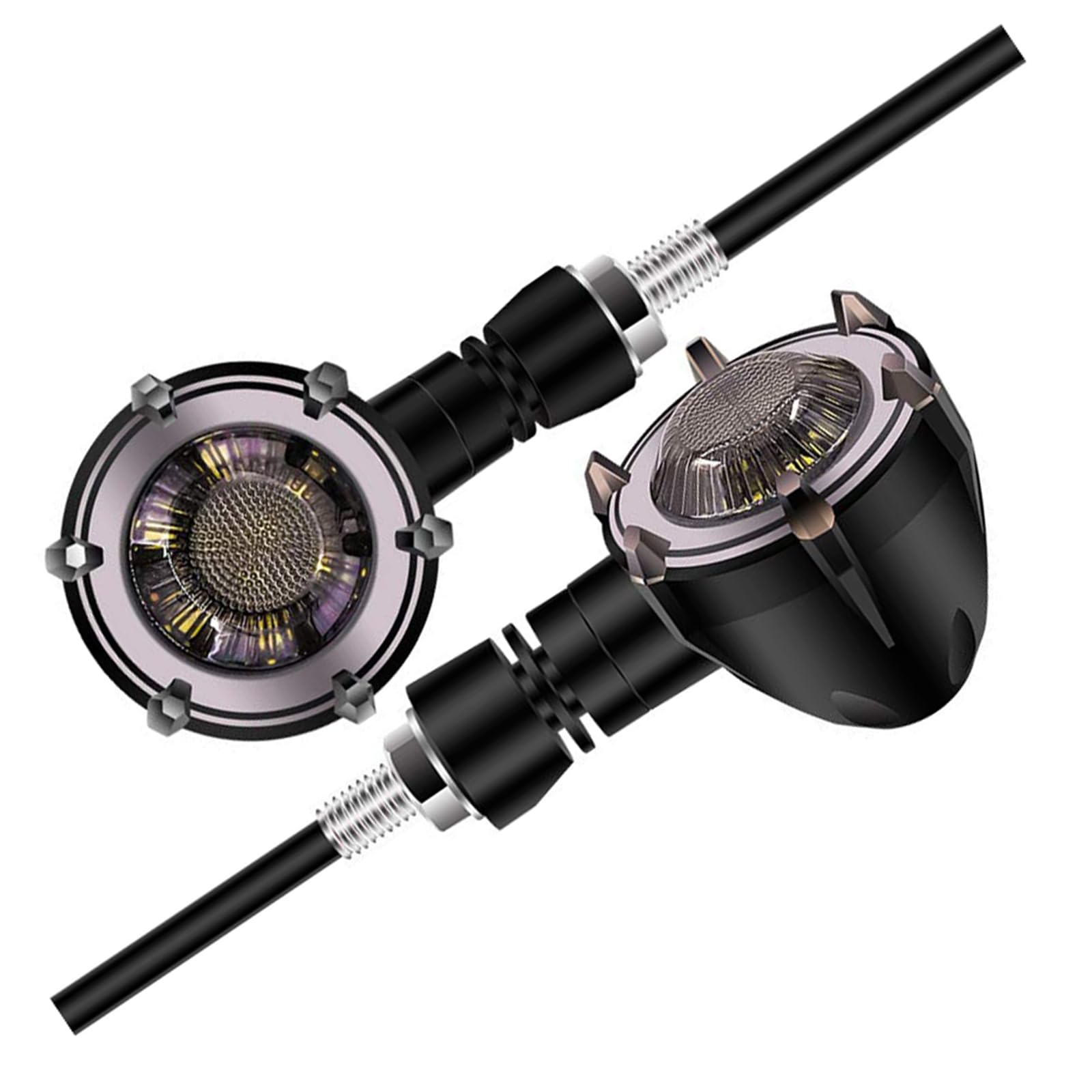 

Aoling LED Turn Signal, Motorcycle, 12 V, Bike, Sequential Turn Signal, Yellow, Blue, 2 синий