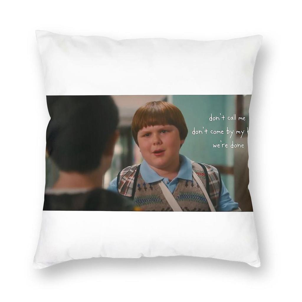 Dagboek van een Weekdier Rowley Verlaat Greg Vierkante Kussensloop Polyester Linnen Fluweel Creatieve Sierkussenhoes Kamer Kussenhoes