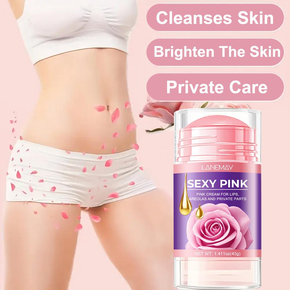 Woman's Secret Cream With Vitamin & Rose - Make the Skin Bright and Translucent, Improve Rough Skin - Suitable For Various Parts,40g