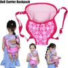 Doll Accessories Baby Doll Carrier Toys Baby Dolls Backpack For 12-18 Inch Doll Carrier Bag Pretend Play Present For Girls
