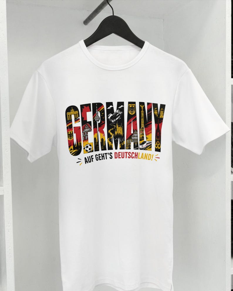 Germany World Cup 2026 Fan Tee | Football Soccer Game Day Unisex Shirt 4XL