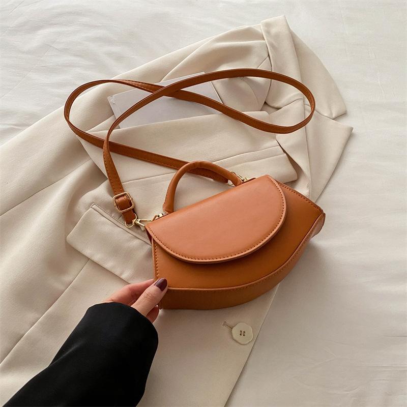 Модная и Простая Повседневная Новая Модель Модный Однотонный Модная Ручная Сумка Кроссбоди Женская Маленькая Квадратная Сумка