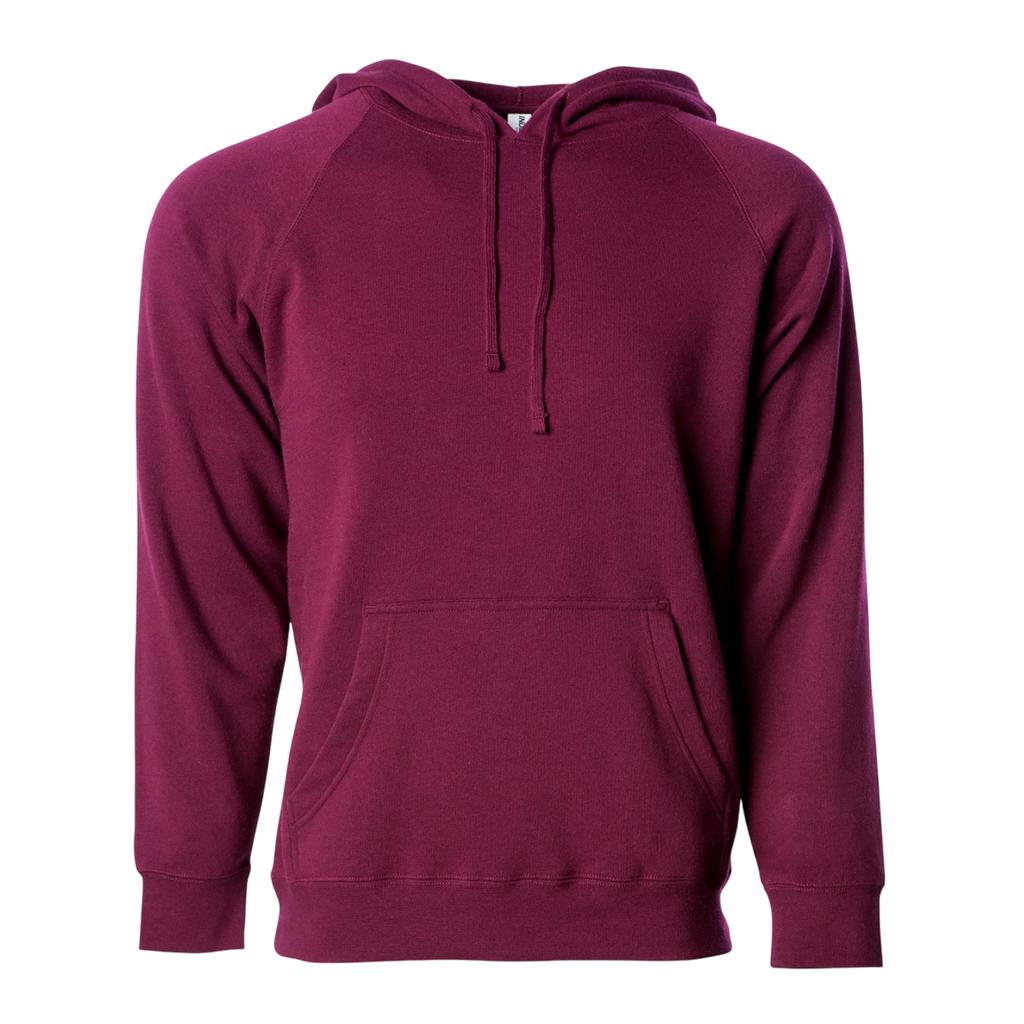 Independent Unisex Adult Midweight Raglan Pullover Hoodie