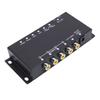Répartiteur Vidéo 4 Canaux 1080P AHD Commutateur Écran Vidéo Splitter pour Caméra de Recul de Voiture 4 Canaux pour Camping-car Camion Bus