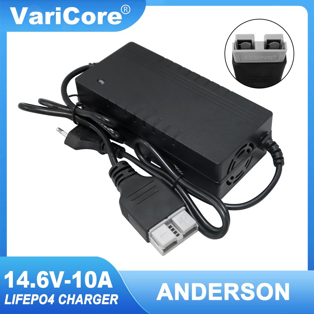 VariCore 14.6V 20A/10A Smart Lifepo4 Battery Charger 110-220V 4S 12V High Power Charger For Lithium iron Phosphate Battery Pack