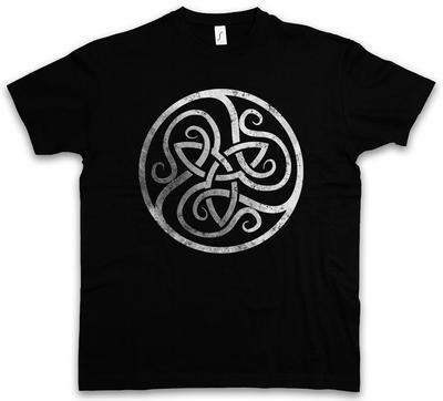 CAMISETA CÍRCULO CÉLTICO Cruz Celta Religión Cultura Paganismo Señal Símbolo