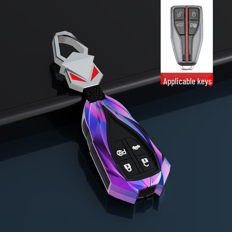 Premium Hongqi Key Case: HS5, H5, New H7, 19-23 HS7, and H9 Models - Unisex Car Key Shell