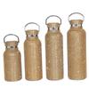 Botella de Agua de Diamante Rhinestone Bling Termo Glitter Botellas Acero Inoxidable Botella de Agua Aislada Regalo