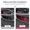 For BMW 5 Series G60 i5 2024 Car Door Side Storage Box TPE Auto Front Door Slot Organizer Pockets Interior Storage Accessories