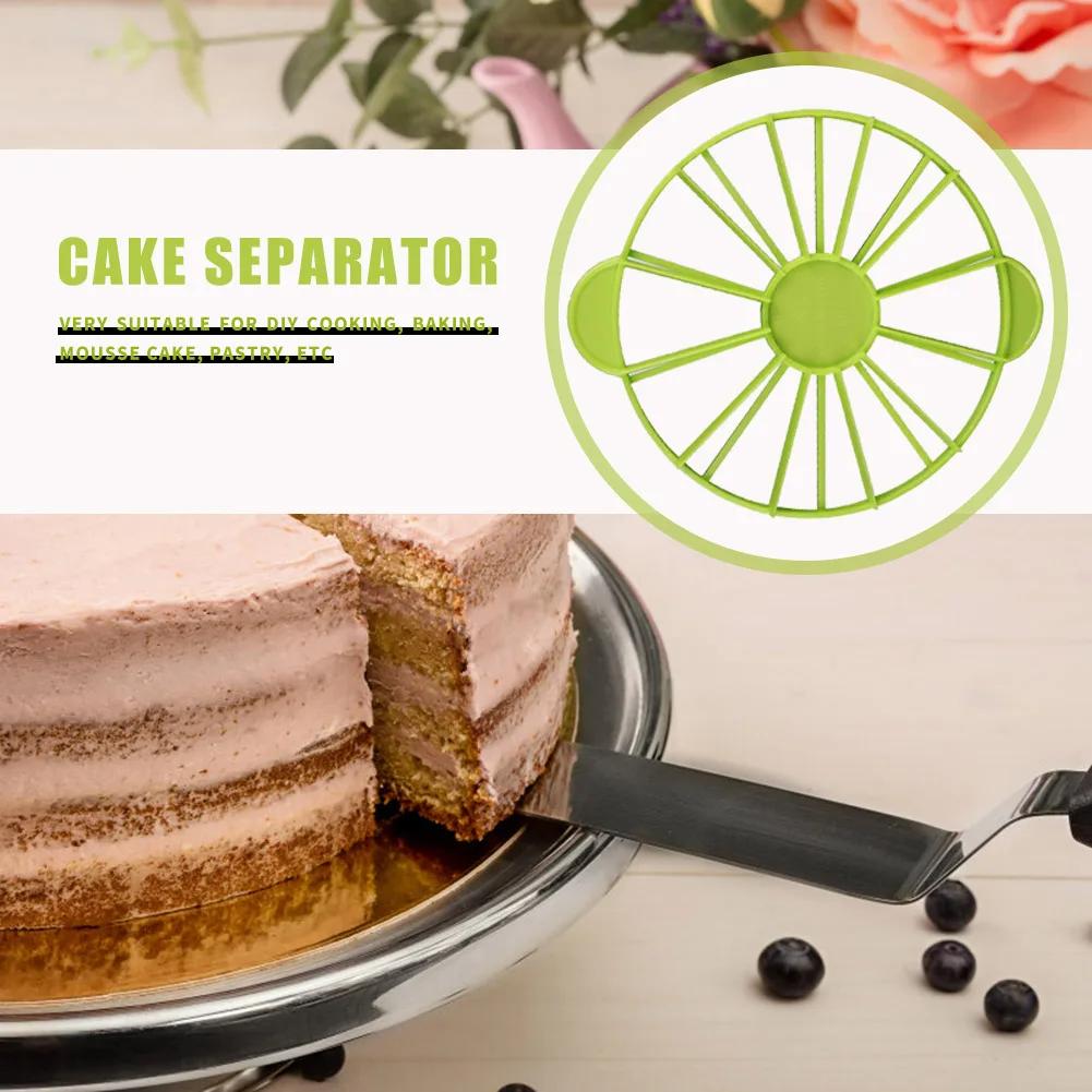 10/12 Slices Cake Equal Portion Cutter Round Bread Cake Mousse Divider Slice Marker Baking For Household Kitchen Utensils/1PC