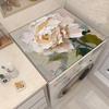 Cross-Border Floral Diatom Mud Cushion: Automatic Drum Washer Dust Cover & Absorbent Table Pad