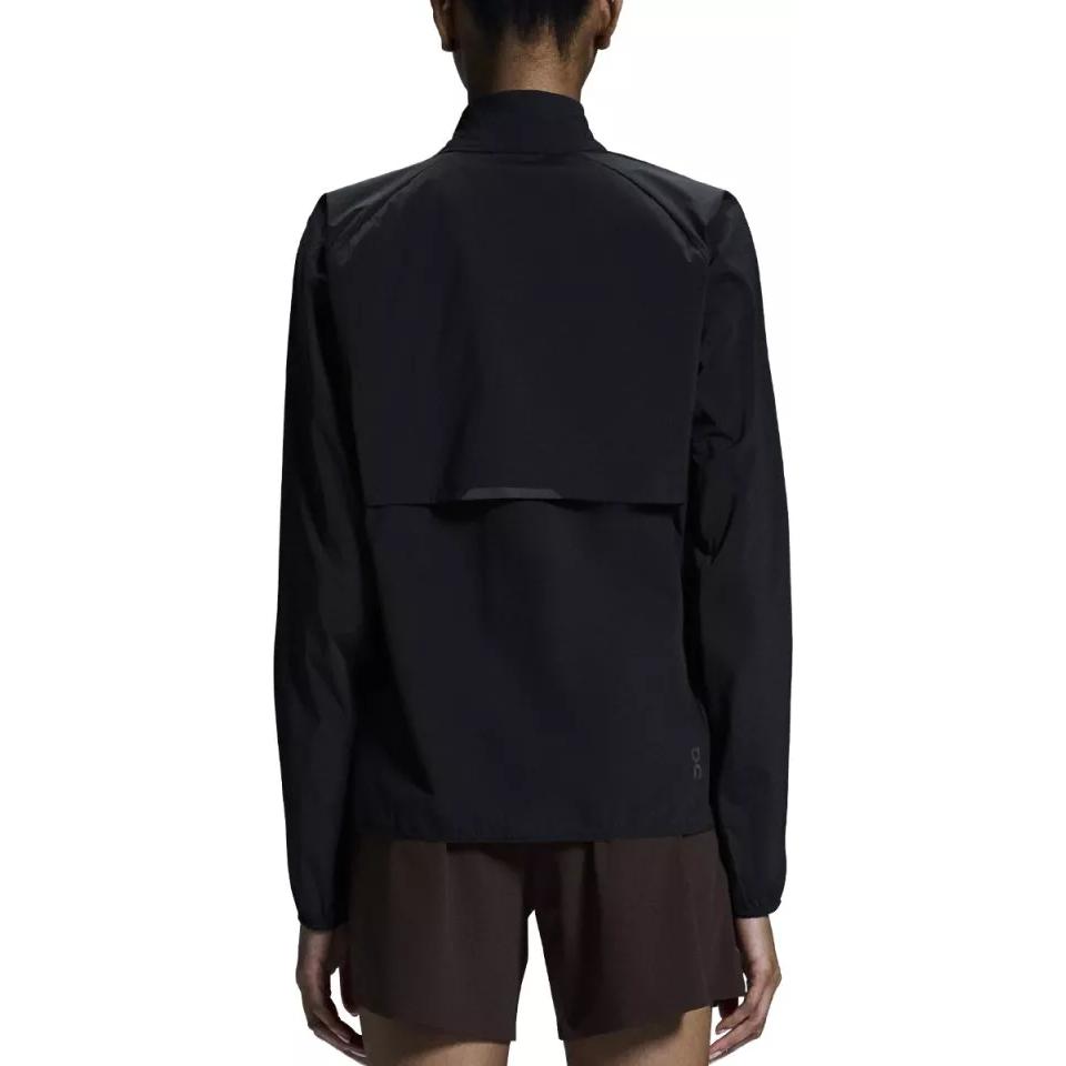 On Weather Insulated Outdoor Casual Sports Zip-Up Stand Collar Jacket Women jackets Black 1WE30080553