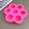 Heat-resistant Flower Silicone Mold Flower Shape Dessert Decorating Tools  Handmade Accessories