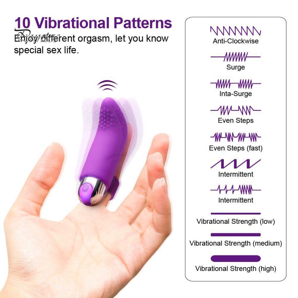 Puntos Women Sex Toy G Spot Massager Stick Silicone Finger Bullet Shape Dildo Vibrator
