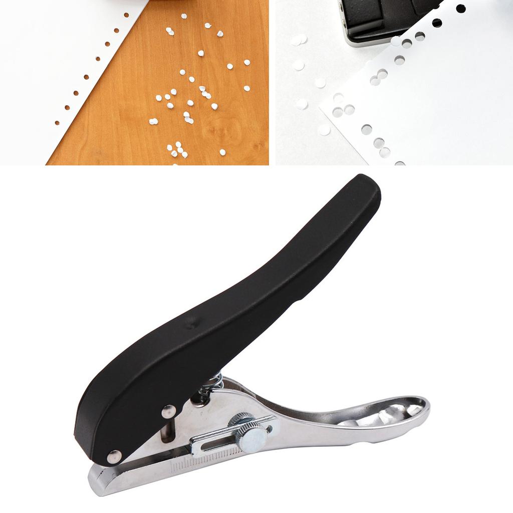 Portable Punch Pliers 10mm Hole Card Punching Tool Hand Countersink Drill Punch Tool for Cardboard Paper Crafts Labels