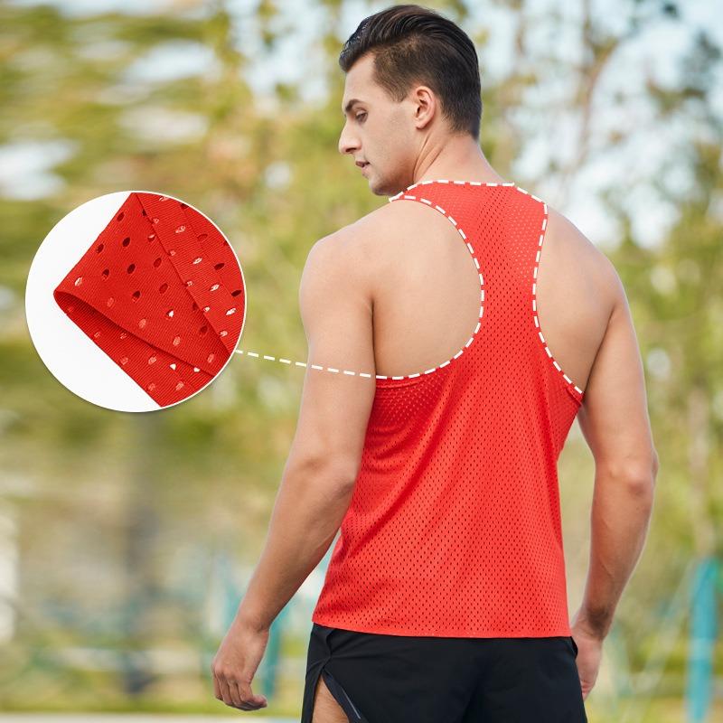 Men's Running Sports Track and Field Cross-country Training Lightweight Quick-dry Vest