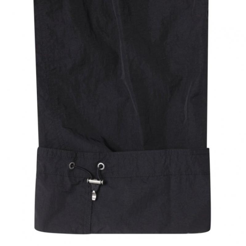 Customellow Black Banding Slit Pants Cwpam25353bkx