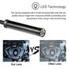 Adjustable 7.0MM Dual Lens Type C IP67 Waterproof Endoscope Camera LED Android Flexible Inspection Borescope Camera For Phone PC
