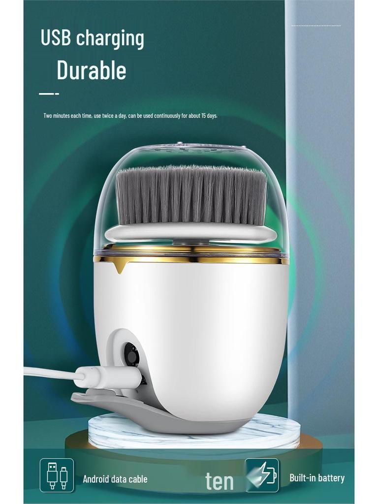 Multifunctional Electric Facial Cleansing Brush - Waterproof & Rechargeable