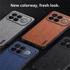 For Xiaomi Redmi K90 Pro Max 5G/Poco F8 Ultra Case Wood Texture PU Leather Coated PC TPU Phone Cover