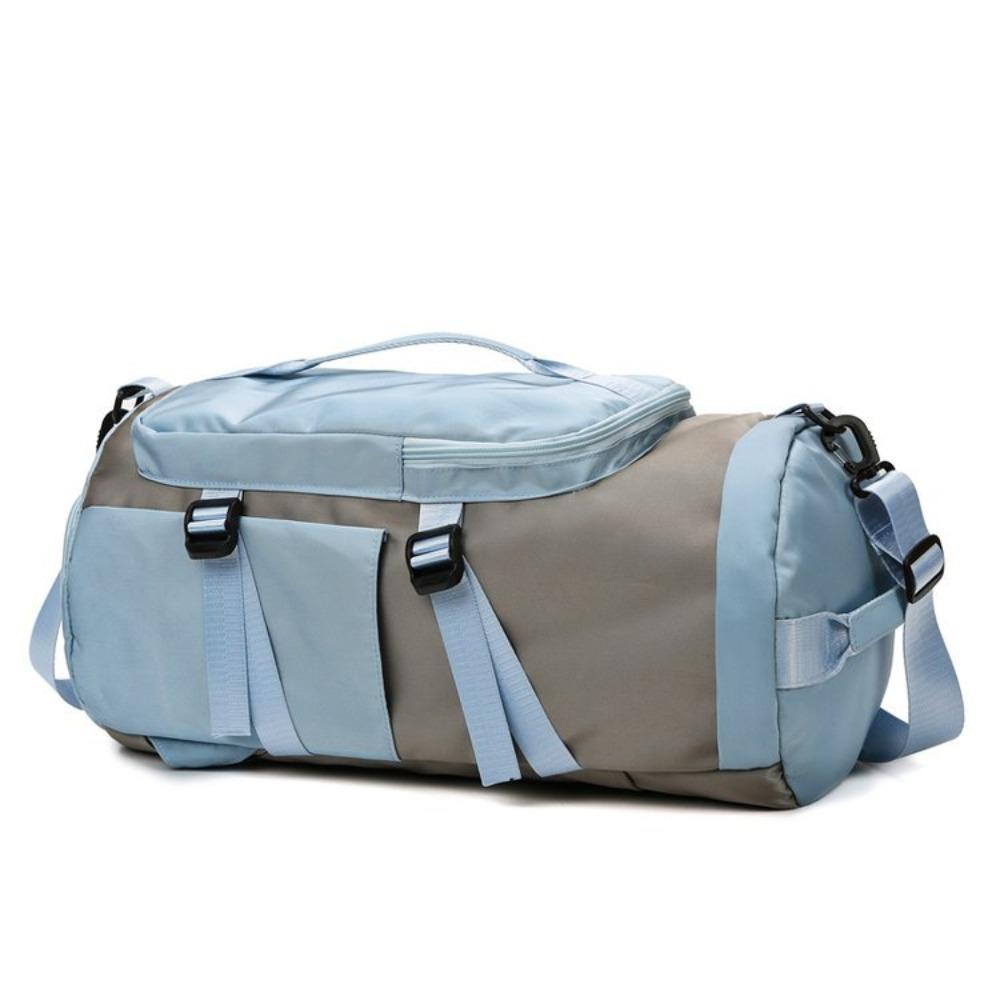 New portable travel bag women's large-capacity wet and dry separation sports fitness bag independent shoe compartment backpack
