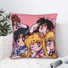 Sailor Moon Pillowcases Novelty Pillow Case For Sofa Home Decoration Soft Pillow Cover