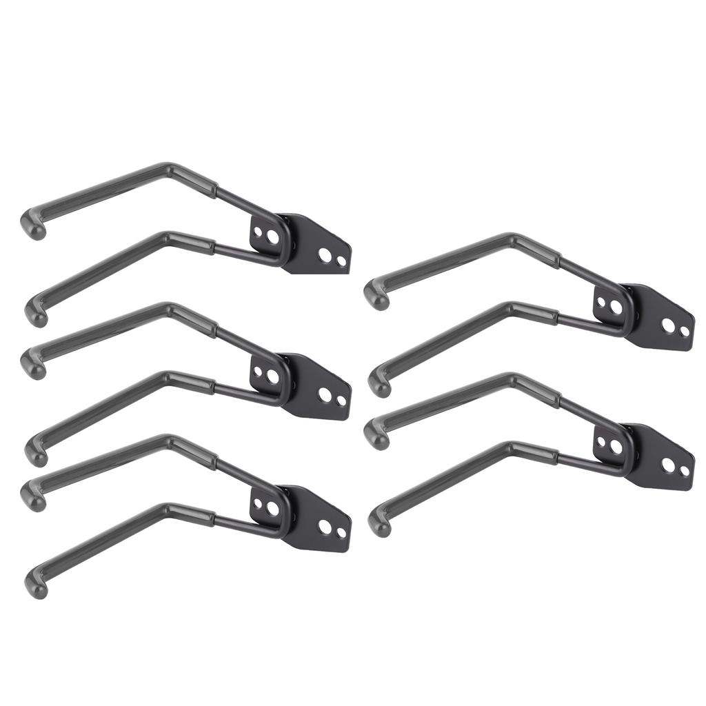 5Pcs WallMounted Garage Hooks Organization Storage Hanger for Power Tool Rope Shovel Bike