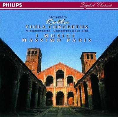 CD I MUSICI; MASSIMO PARIS - Rolla;Viola Concertos  4421542 Japan ObiClassical Used