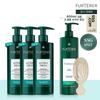 Rene Furterer Best Shampoo Trio  +fortimask 600ml   Mini Volume Brush Gift 