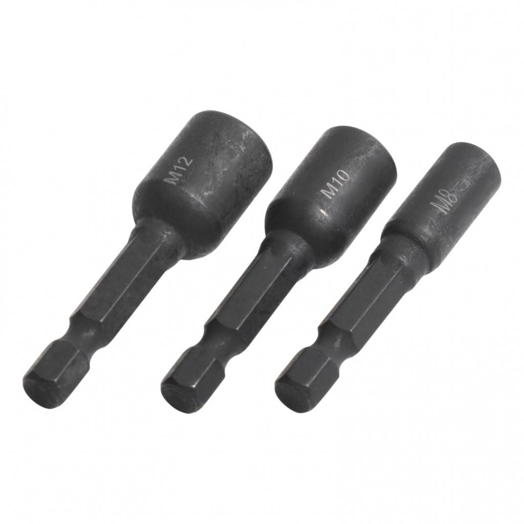 Screw Tap Socket Holder Extension Bar 412mm Set of 6 for Professional Use