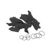 For Yamaha Tenere 700 T700 T7 Xtz 700 2019-2022 Frame Protectors Bumper Frame Protection Guard Cover Tenere 700 Accessories