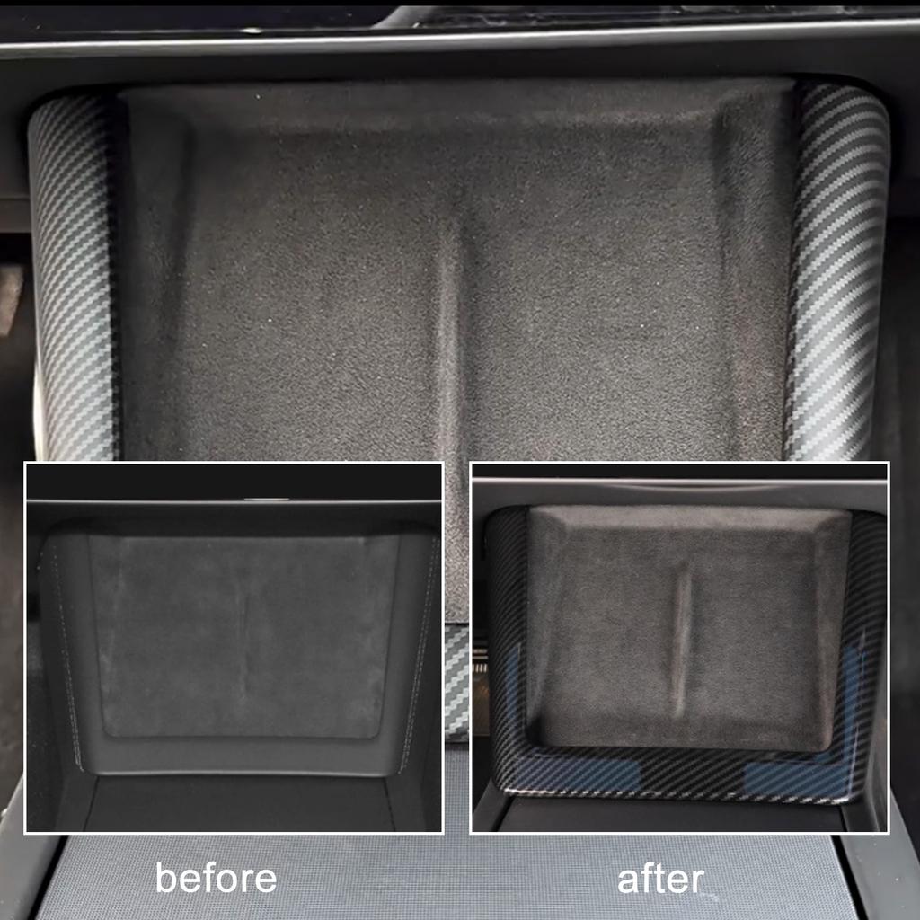 Multifunction Charging Center Frame Easy Installation Elegant Center Consoles Charges Trim Strips for Vehicle Interior