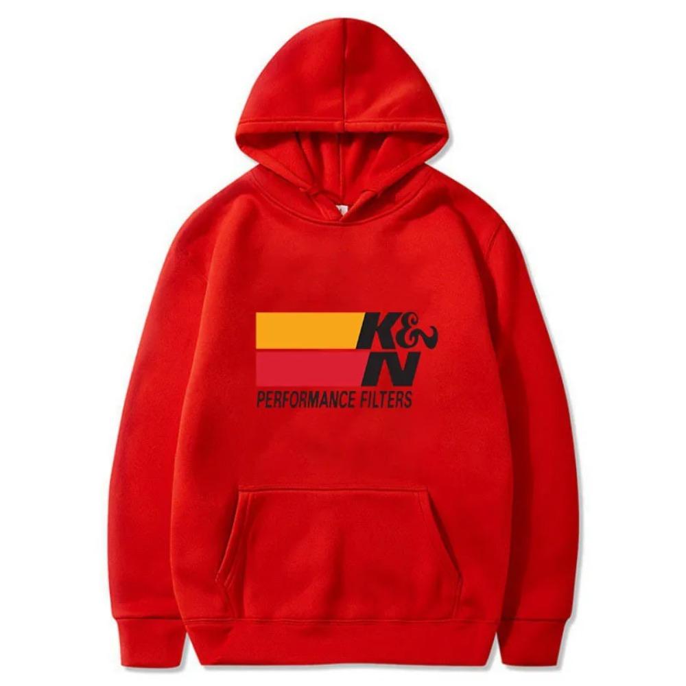 New K&N High Performance Air & Oil Filters Air Intakes Hoodie Men Cool Harajuku Funny Streetwear Male Vintage Hoody Clthoes