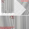 2D Flat Printing 2pcs Merry Christmas Trendy Curtains Christmas Red Berries Snowflakes Digital Printed Polyester Drapes Holiday