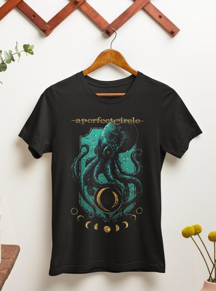 Vtg A Perfect Circle Band Heavy Cotton Black Full Size Unisex Tee Shirt