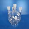 High-Temperature Resistant Round-Bottom Glass Distillation Flasks, Three/Four-Necked Options