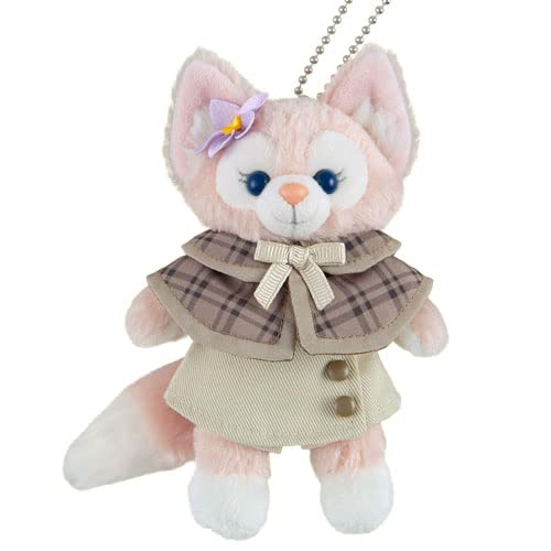 

gaia80 Lina Belle Plush Badge [Tokyo DisneySea Exclusive] Duffy s Friend Lina Belle the Fox Cute Disney Merchandise Souvenir